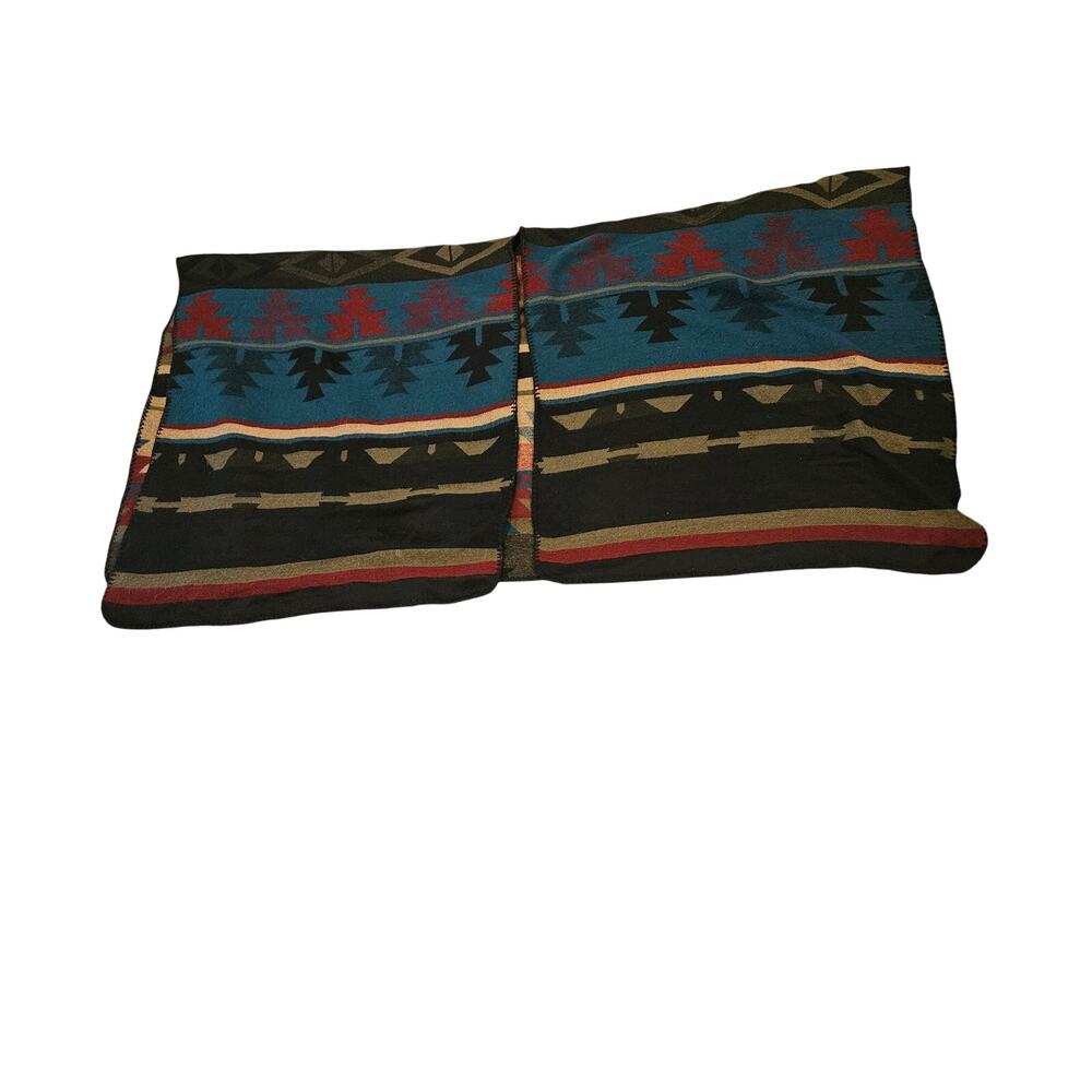 Southwestern Aztec Print Shawl Wrap Scarf Boho Tribal Festival